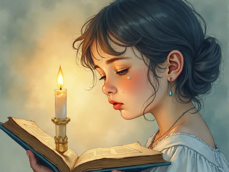 Ilustración del sueño: lágrima