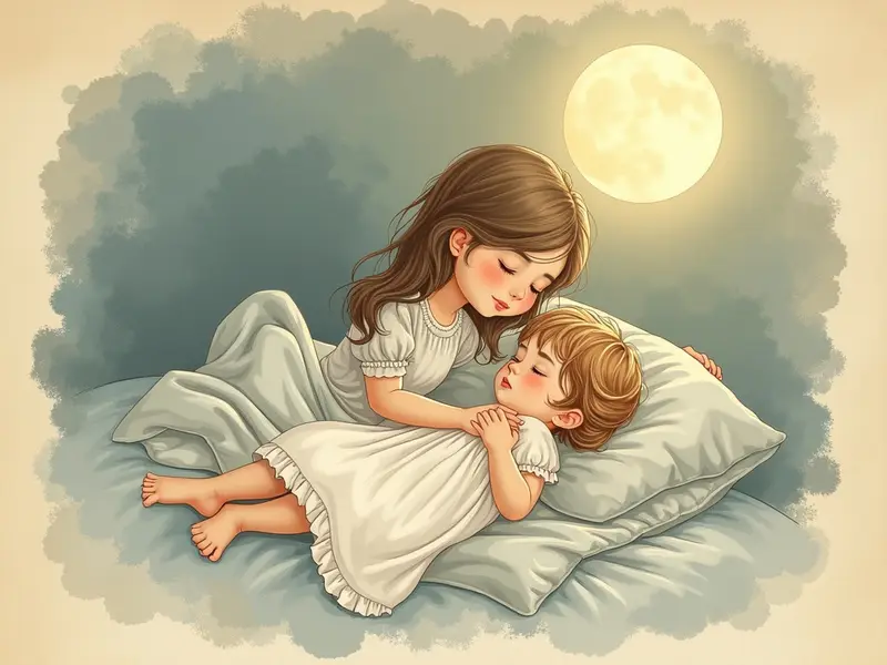 Ilustración del sueño: madre