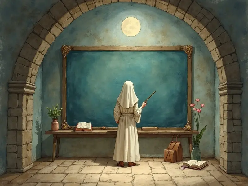 Ilustración del sueño: maestro