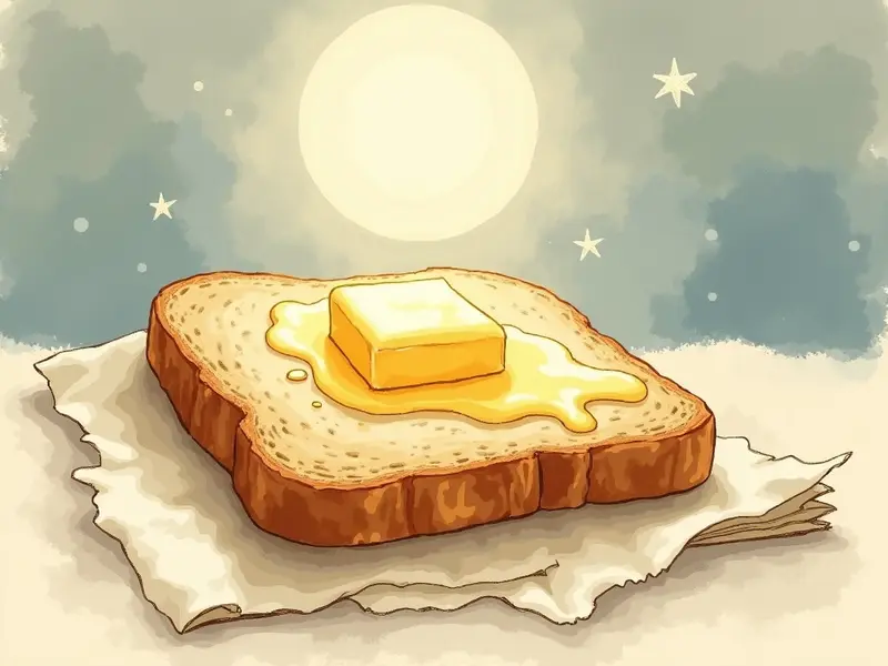 Ilustración del sueño: mantequilla