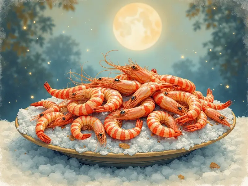 Ilustración del sueño: marisco