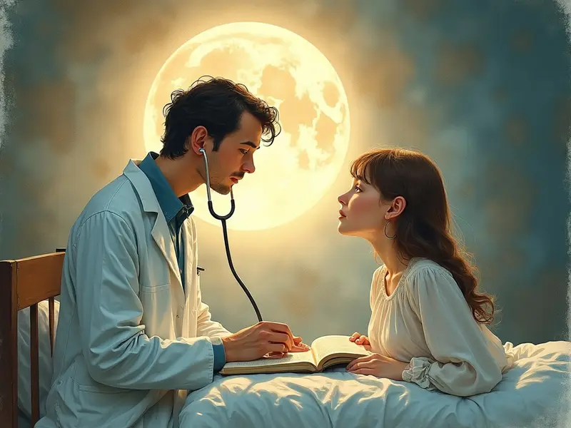 Ilustración del sueño: médico