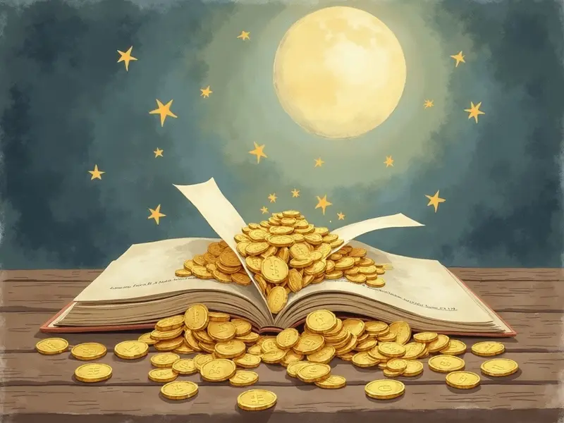 Ilustración del sueño: monedas