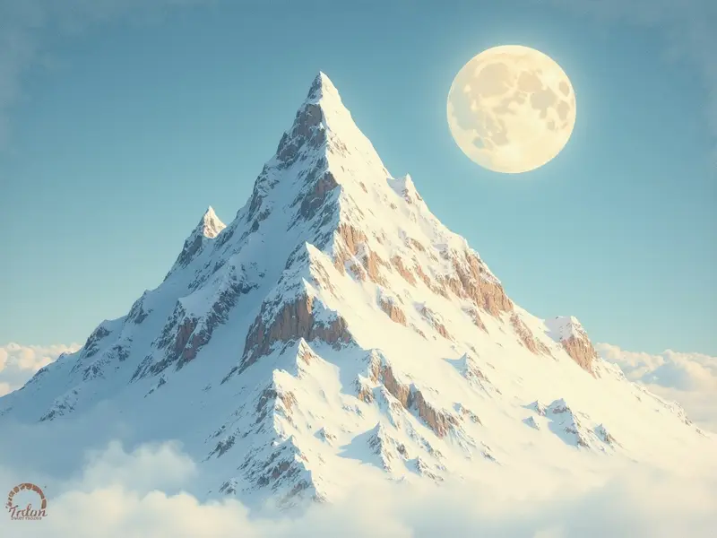 Ilustración del sueño: montaña