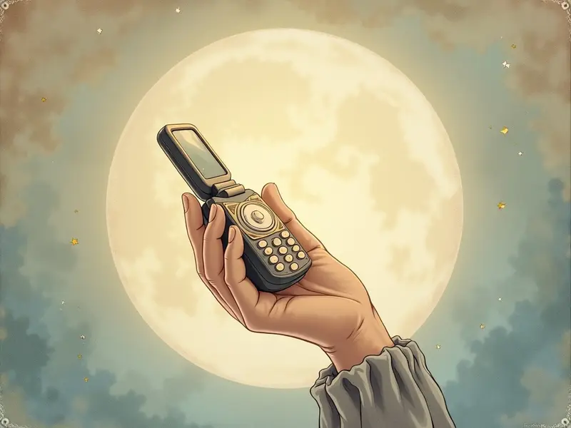 Ilustración del sueño: móvil