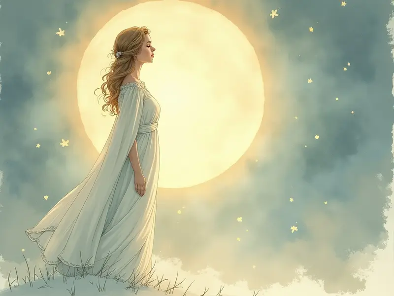 Ilustración del sueño: mujer llorando