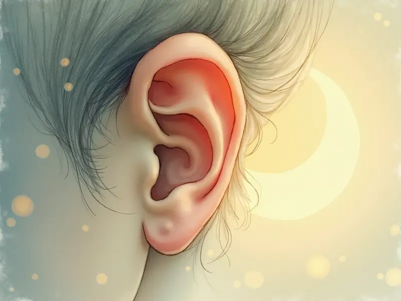 Ilustración del sueño: oreja
