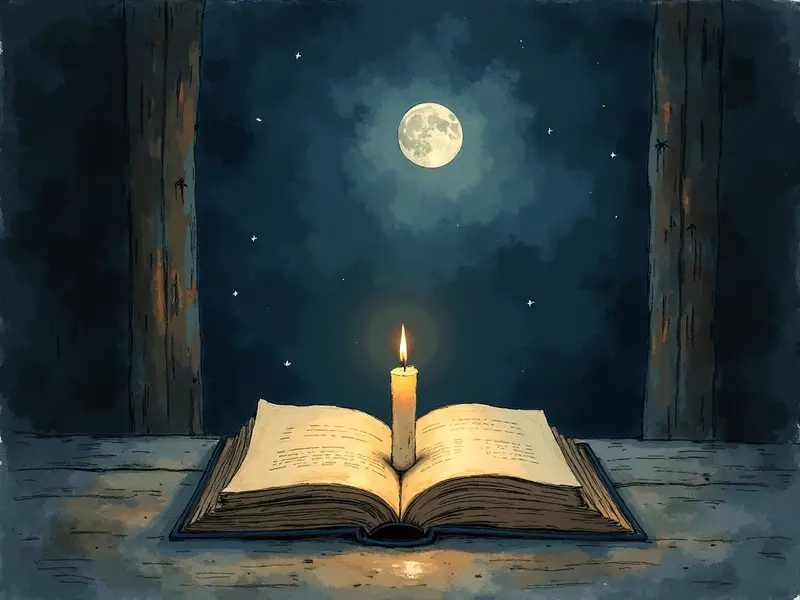 Ilustración del sueño: oscuridad