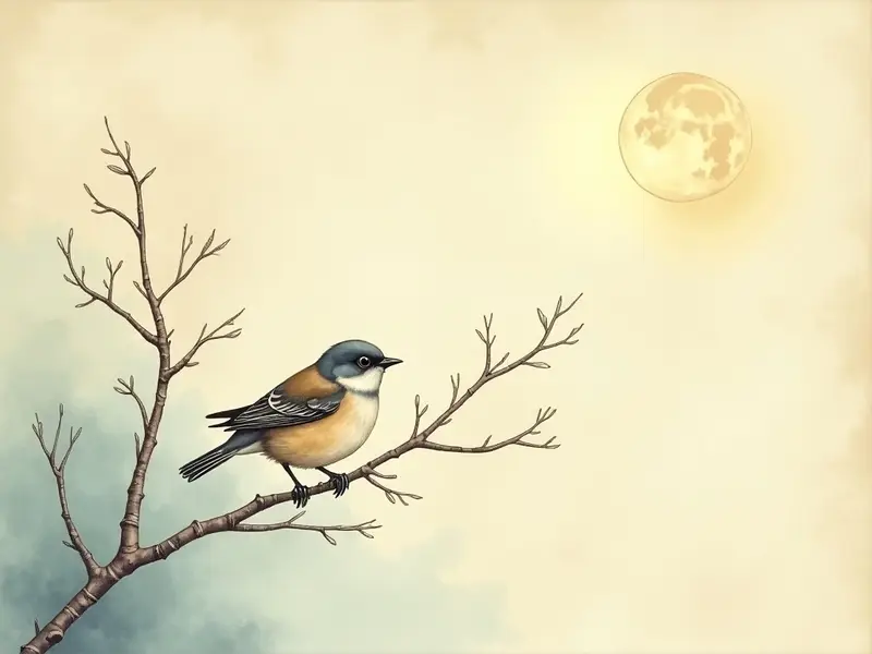 Ilustración del sueño: pájaro