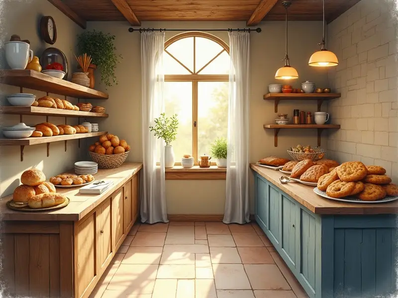 Ilustración del sueño: panadería