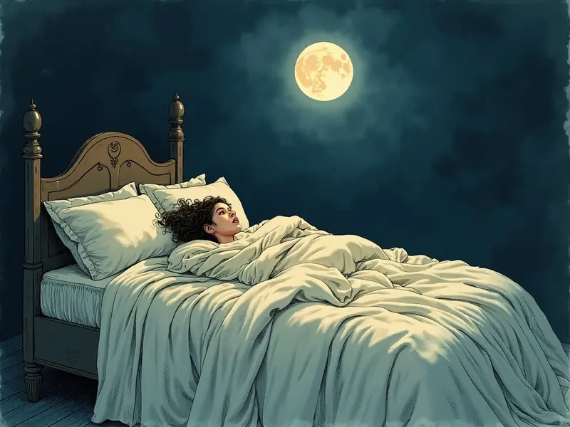 Ilustración del sueño: pesadillas recurrentes