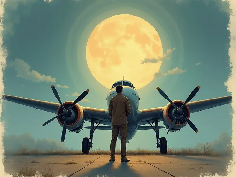 Ilustración del sueño: piloto
