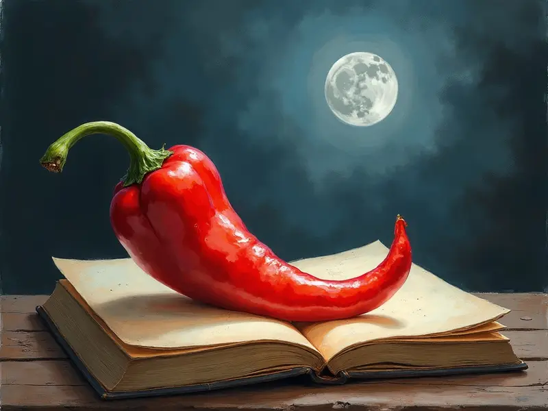 Ilustración del sueño: pimiento