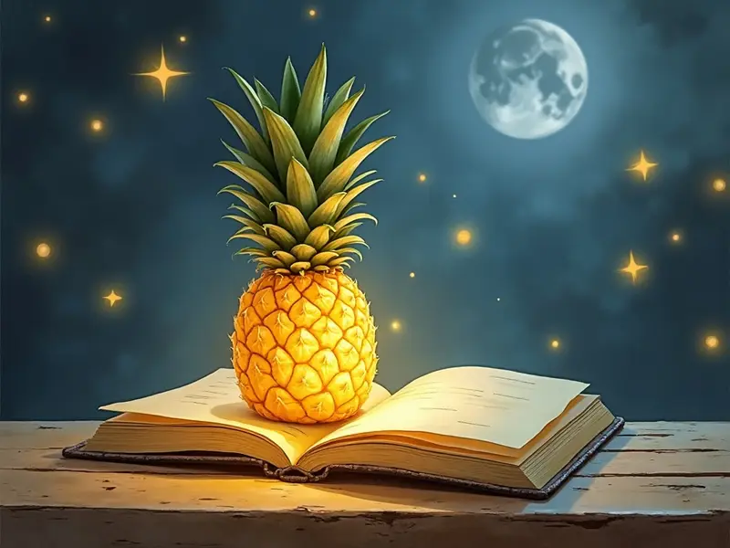 Ilustración del sueño: piña