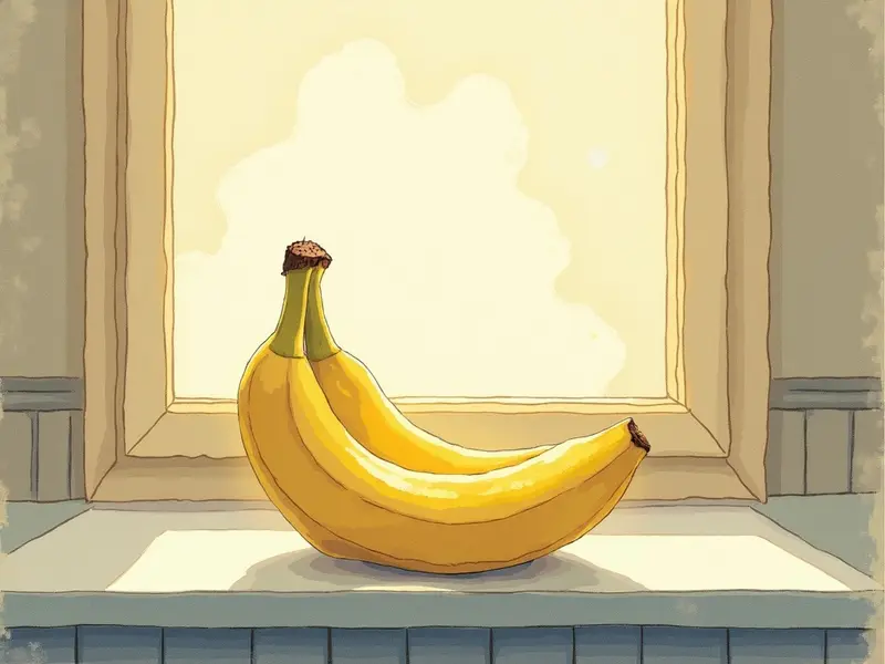 Ilustración del sueño: plátano