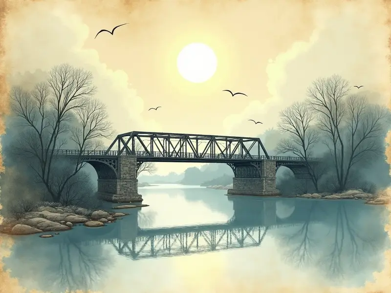 Ilustración del sueño: puente