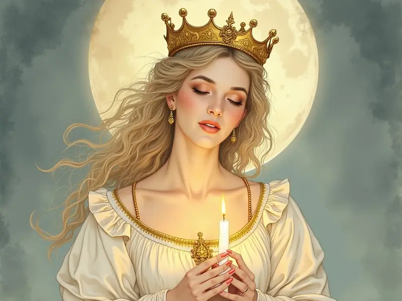 Ilustración del sueño: reina