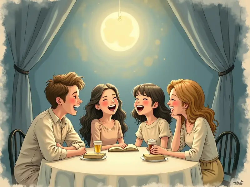 Ilustración del sueño: reír