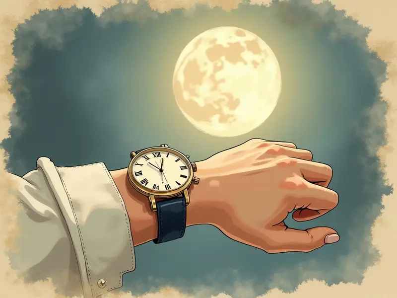 Ilustración del sueño: reloj