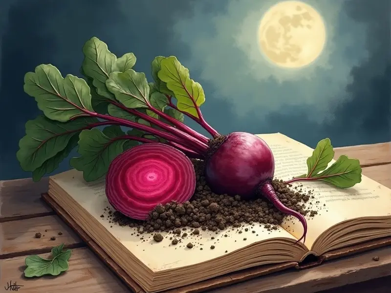 Ilustración del sueño: remolacha roja