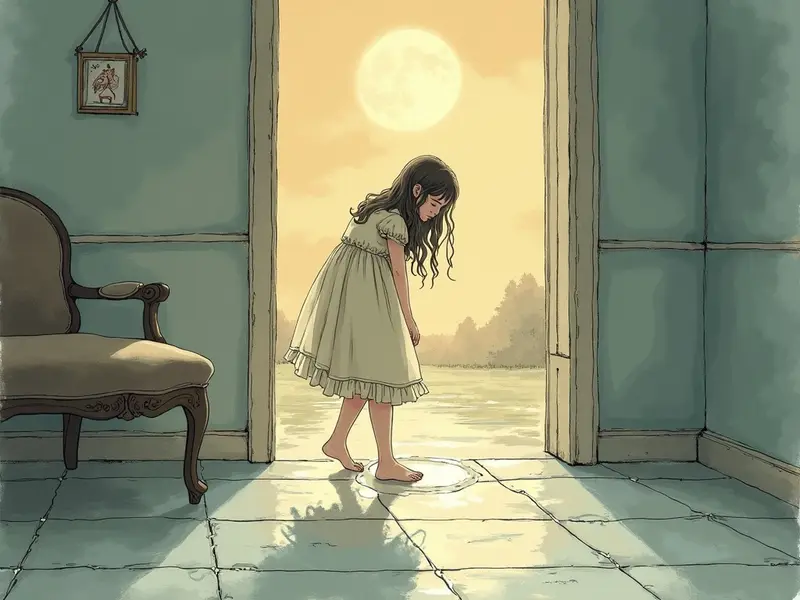 Ilustración del sueño: resbalar