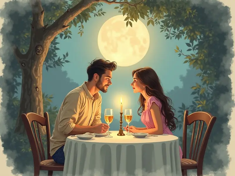 Ilustración del sueño: restaurante