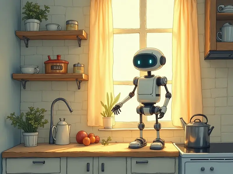 Ilustración del sueño: robot de cocina