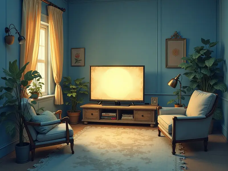 Ilustración del sueño: smart tv