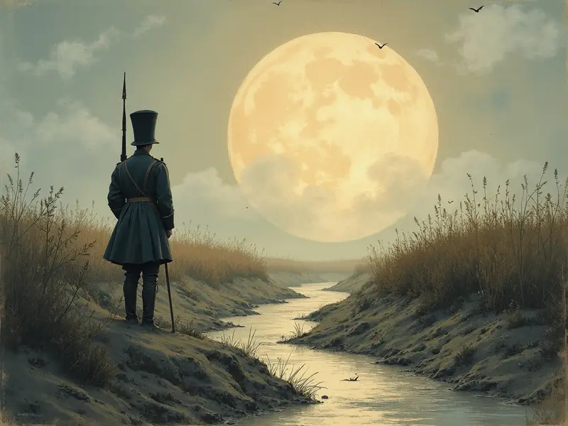 Ilustración del sueño: soldado