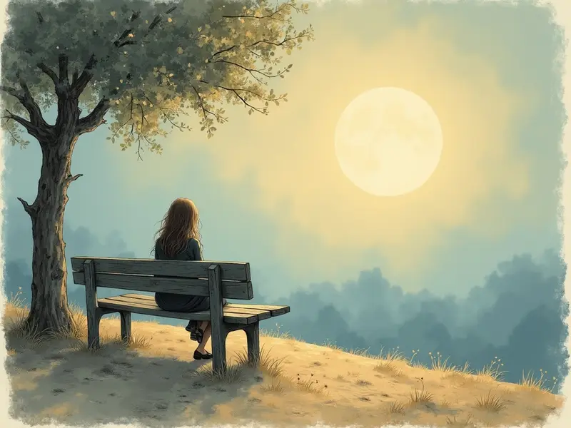 Ilustración del sueño: soledad
