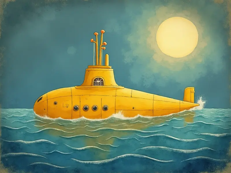 Ilustración del sueño: submarino