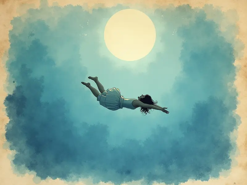 Ilustración del sueño: sumergirse