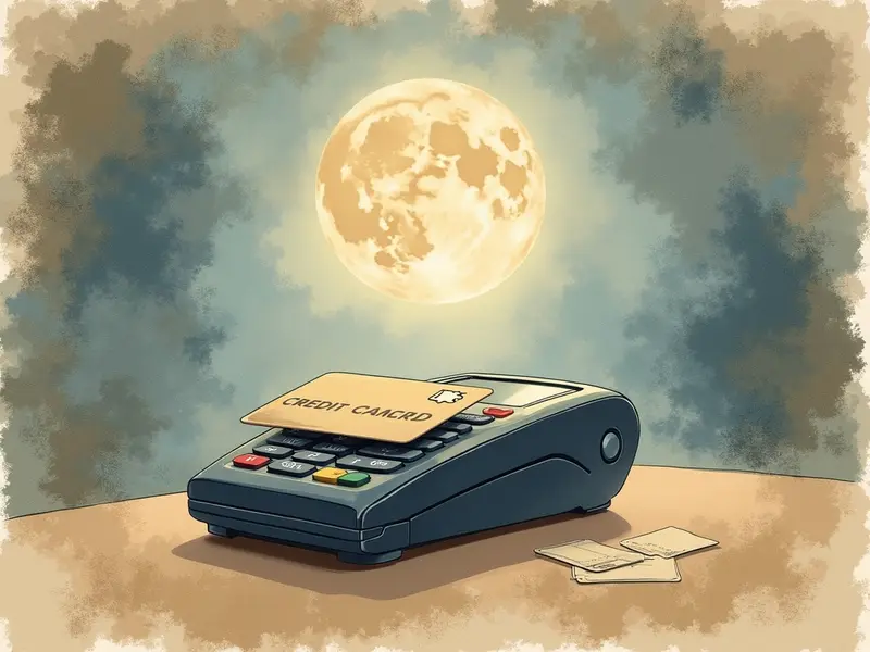 Ilustración del sueño: tarjeta de crédito