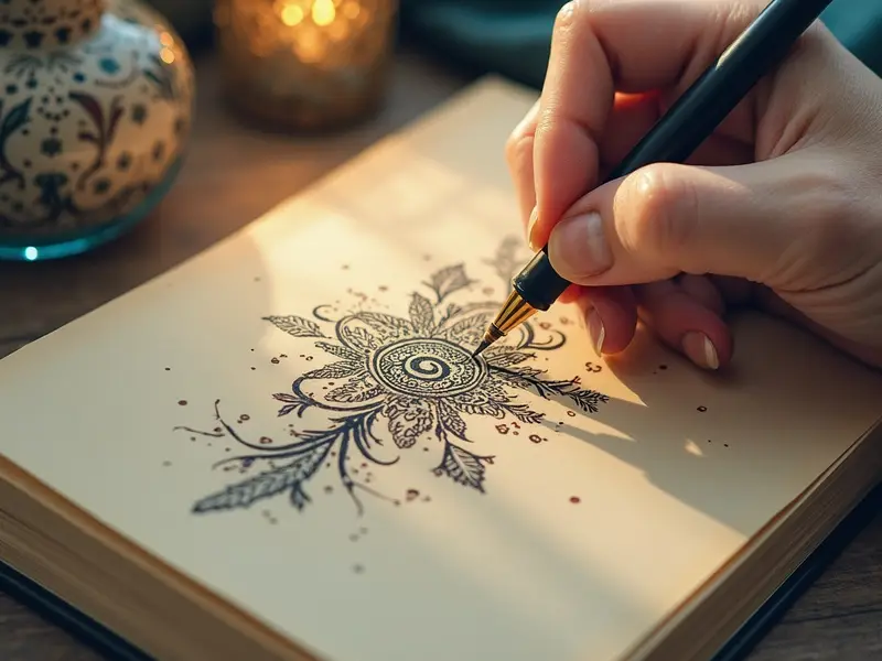 Ilustración del sueño: tatuaje