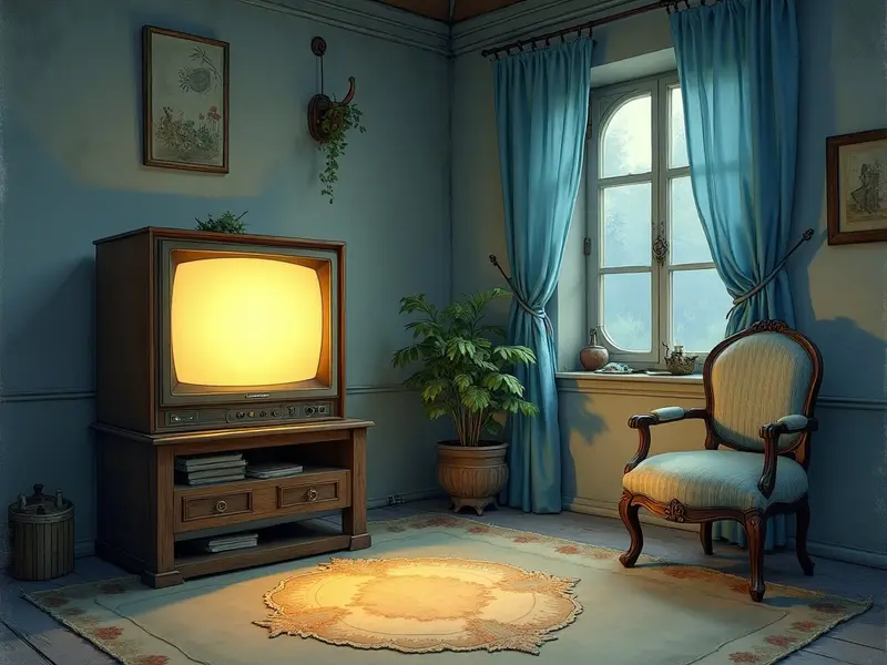 Ilustración del sueño: televisor nuevo
