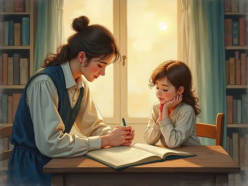 Ilustración del sueño: tutor enojado