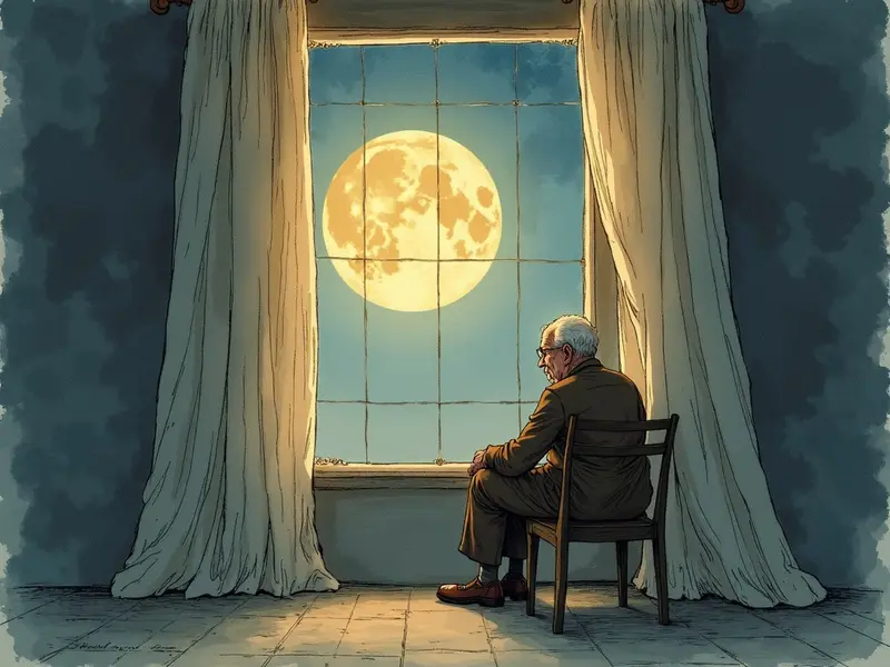 Ilustración del sueño: viudo