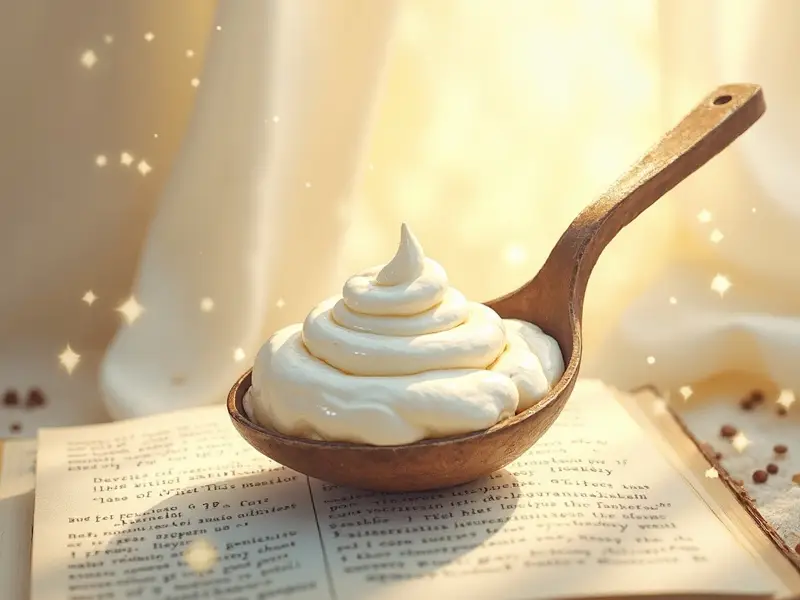 Ilustración del sueño: yogur