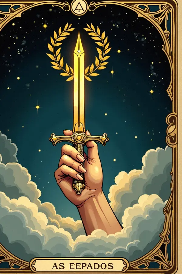Carta del tarot As de Espadas