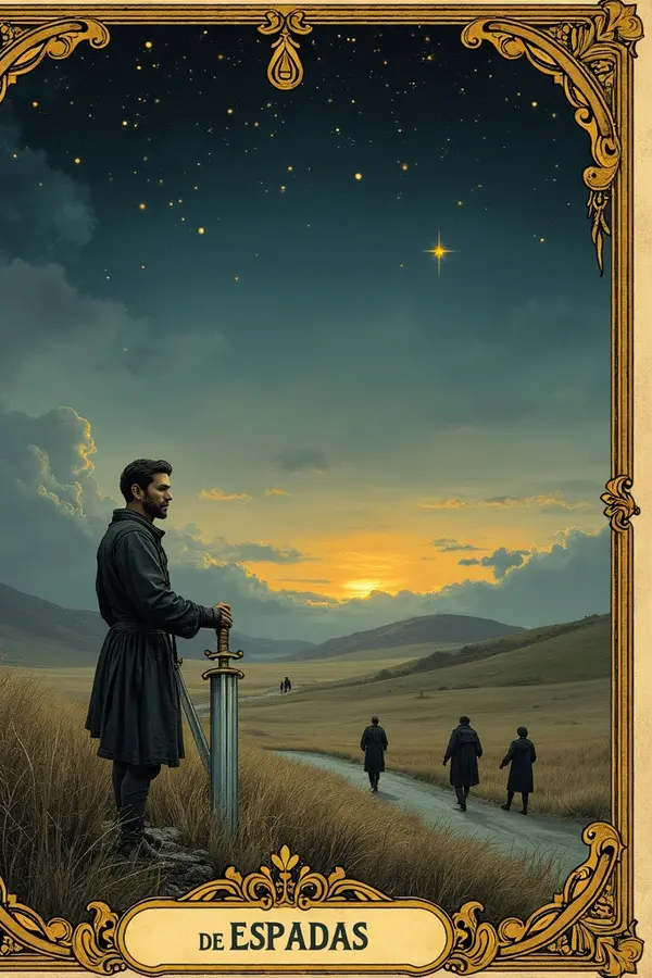 Carta del tarot Cinco de Espadas