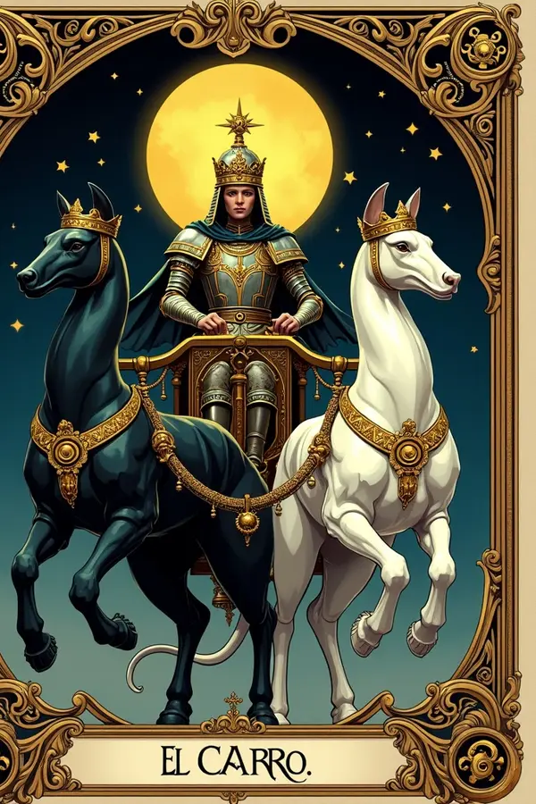 Carta del tarot El Carro