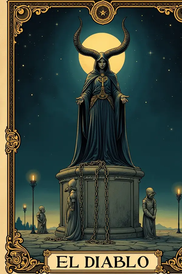 Carta del tarot El Diablo