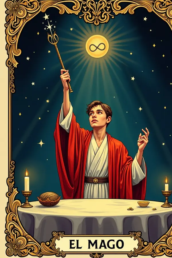 Carta del tarot El Mago