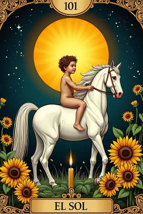 Carta del tarot El Sol