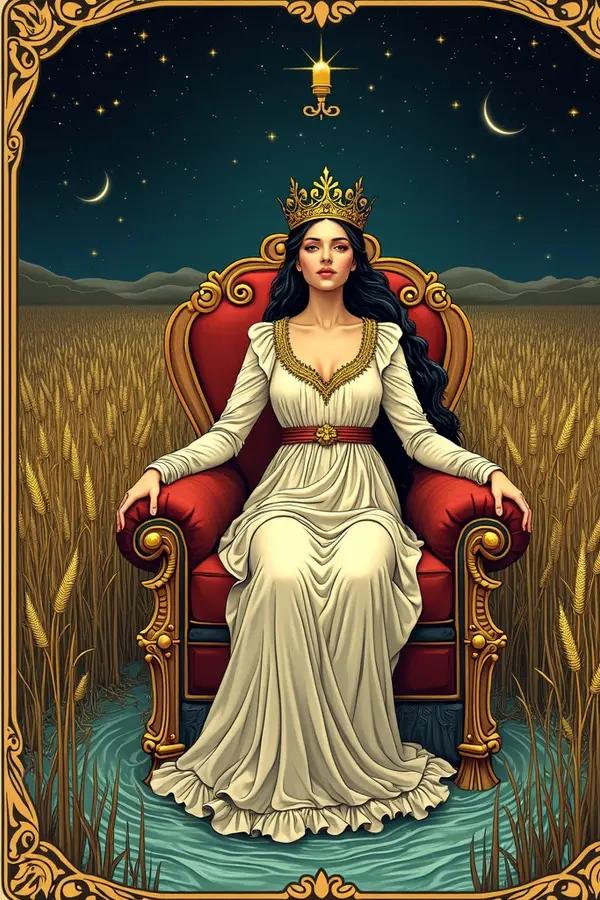 Carta del tarot La Emperatriz