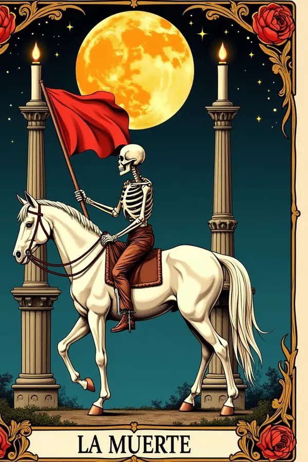 Carta del tarot La Muerte
