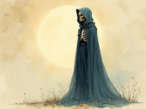 Ilustración del sueño: muerte